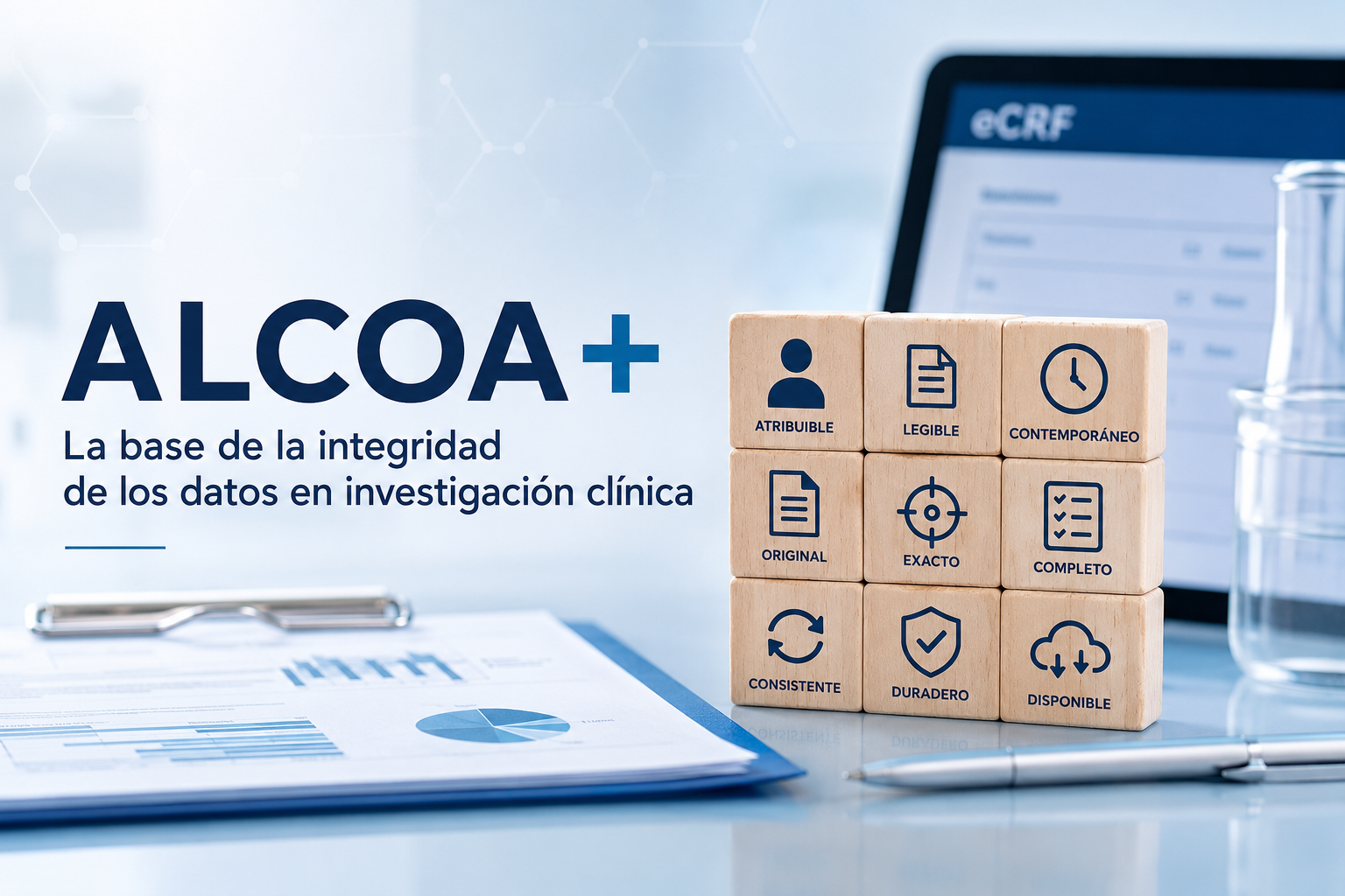 Los principios ALCOA+: la base de la integridad de los datos en investigación clínica